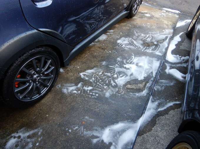 ムースガン（フォームガン）で泡洗車をやってみた | 車な週末Ｌｉｆｅ